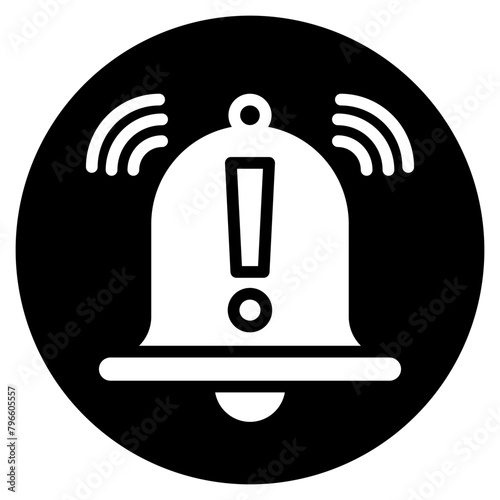 reminder glyph icon
