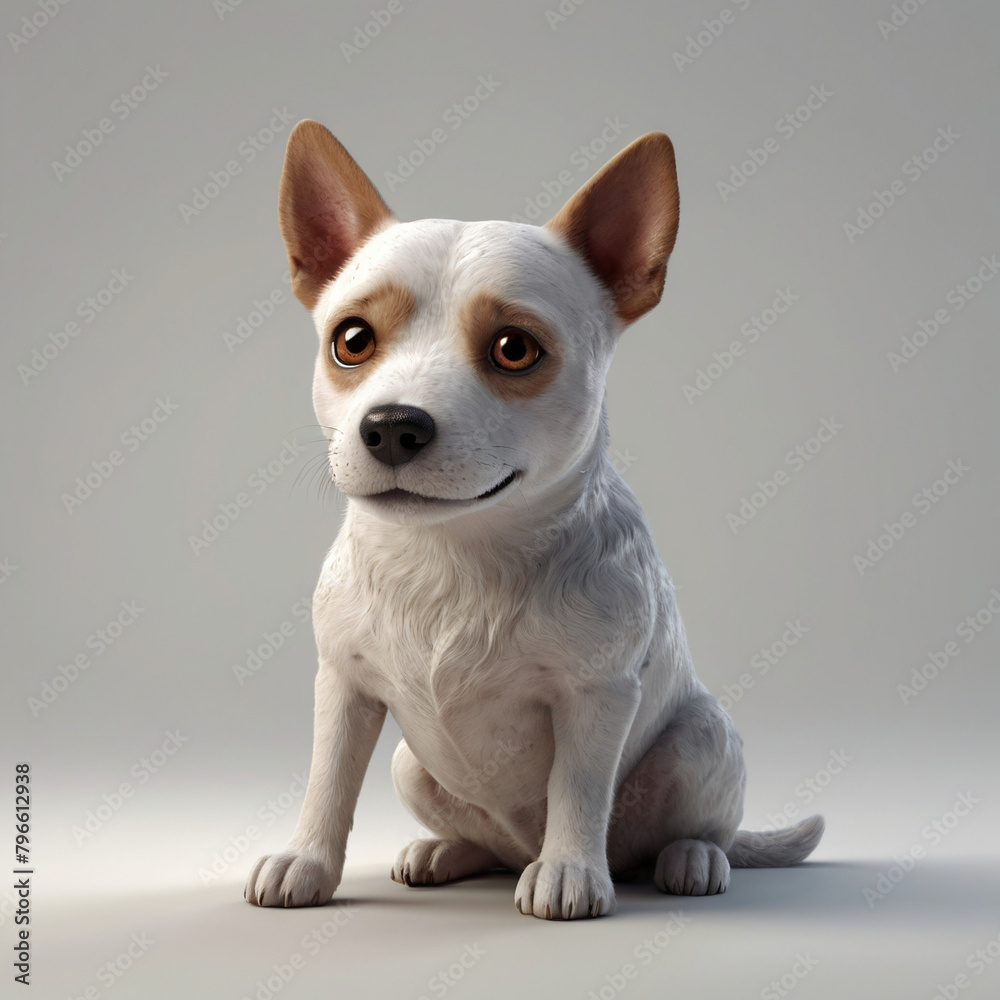 3D Dog Model