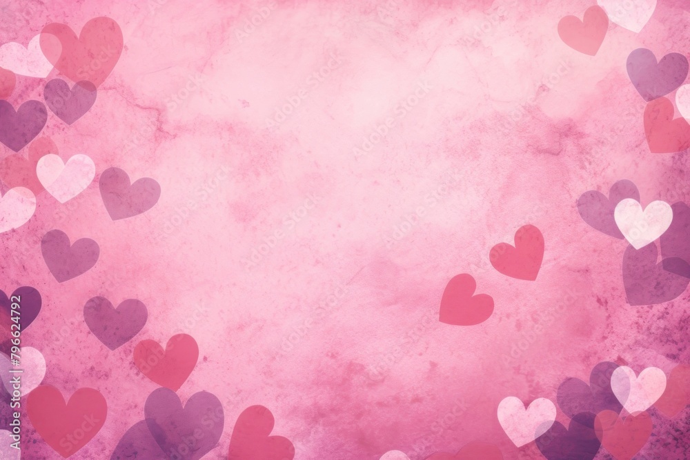 Hearts backgrounds petal pink.