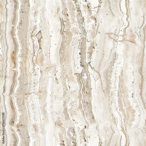 Travertine Texture Background, Beige Marble Surface, Polished Granite Floor, Natural Travertine