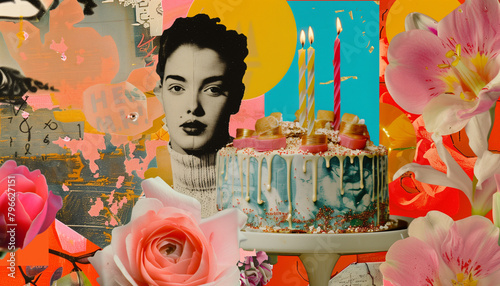 Birthday collage