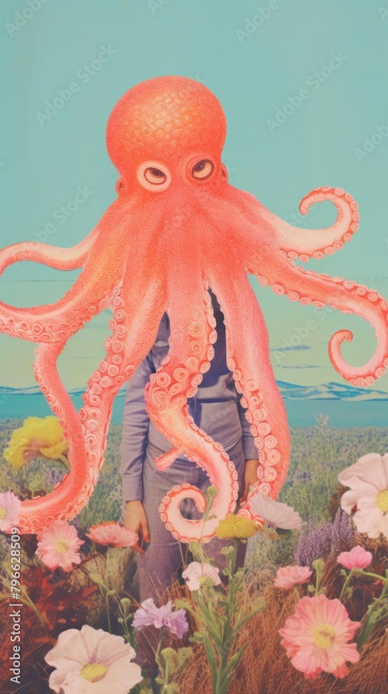 Octopus animal representation invertebrate. Octopus animal representation invertebrate.