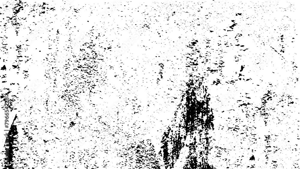 Fototapeta premium Distress overlay textured. Grunge design elements. Black Grainy Texture Isolated On White Background. Dust Overlay. Dark Noise Granules.