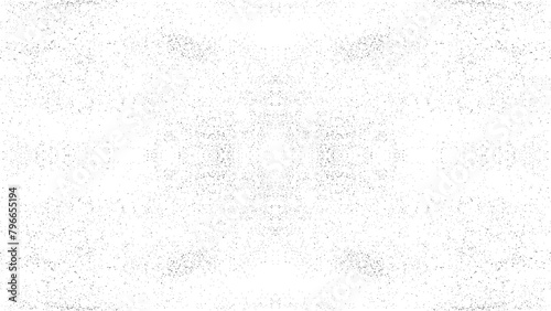 Grunge Black And White Urban Vector Texture Template. Dark Messy Dust Overlay Distress Background. Black grainy texture isolated on white background. Distress overlay textured. Grunge design elements.