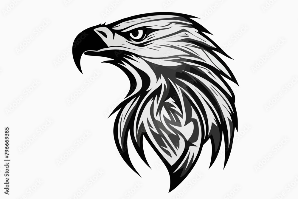 Fototapeta premium Tribal Eagle Artwork