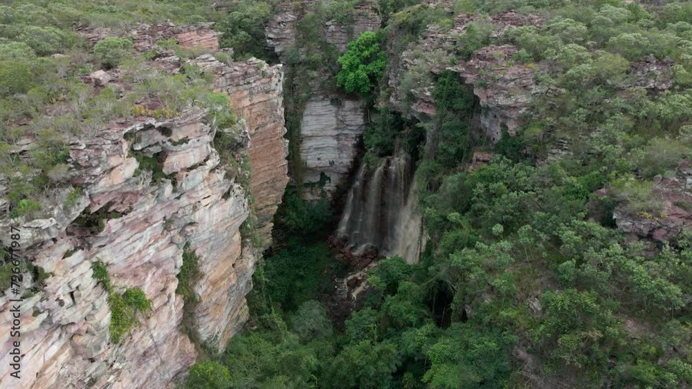 Chapada Diamantina rocky canyon landscape Chapada Diamantina rocky canyon landscape