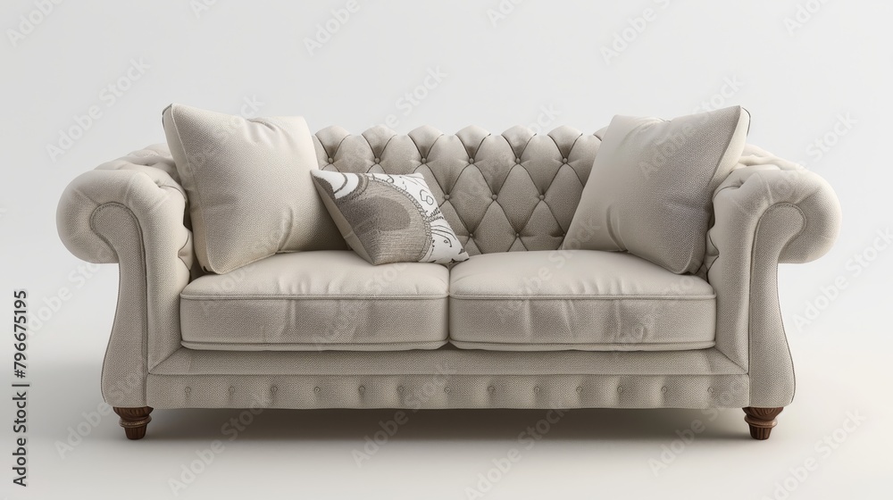 Naklejka premium Delightful ambassador design in 3D AI generated illustration