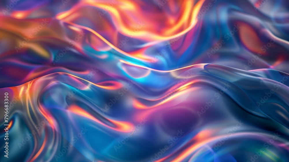 Flowing swirling patterns in a hypnotic mesmerizing display AI generated illustration Flowing swirling patterns in a hypnotic mesmerizing display AI generated illustration