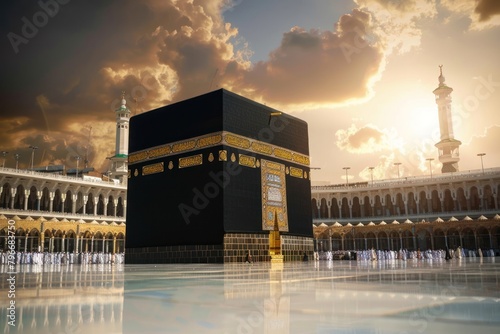Kaaba is at center stage in rahmah architecture building landmark photo
