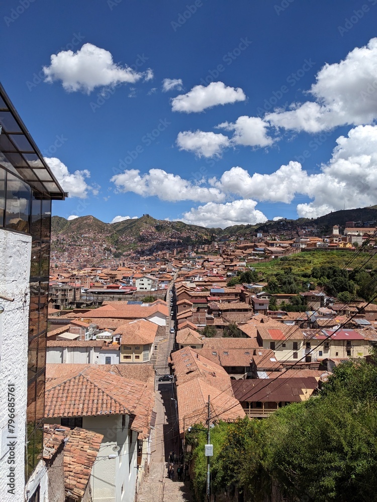 Overview of Cusco, Peru - April 2024
