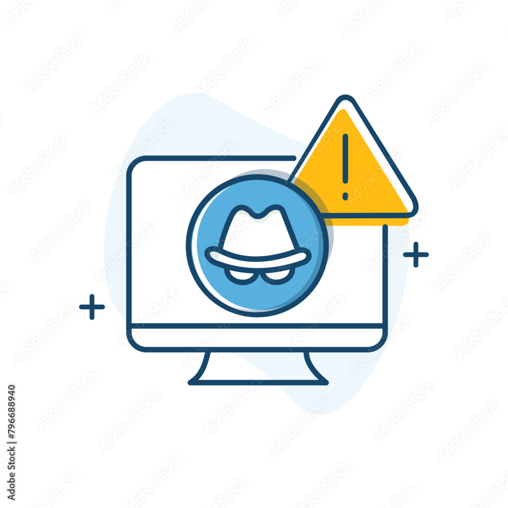 Fraud Detection Vector Icon Design