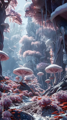 Alien Mushroom Tree