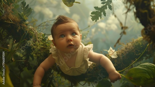 girl in the forest