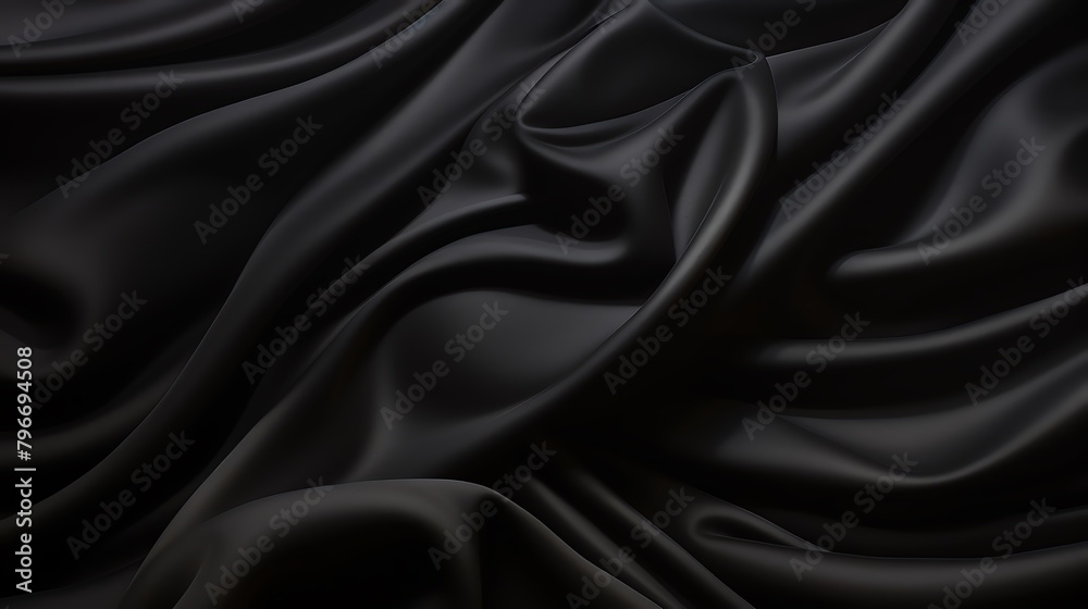 Artistic representation of a smooth black canvas, highlighting slight variations in shade that enhance the texture and visual interest. Artistic representation of a smooth black canvas, highlighting slight variations in shade that enhance the texture and visual interest.