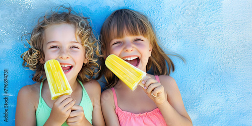 Two Happy Laughing Joyful C...