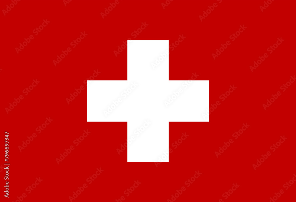 Switzerland flag illustrator country flags Switzerland flag illustrator country flags