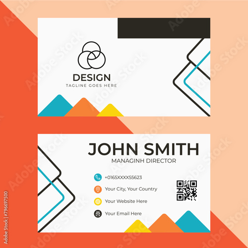 Colorful Business Card Design