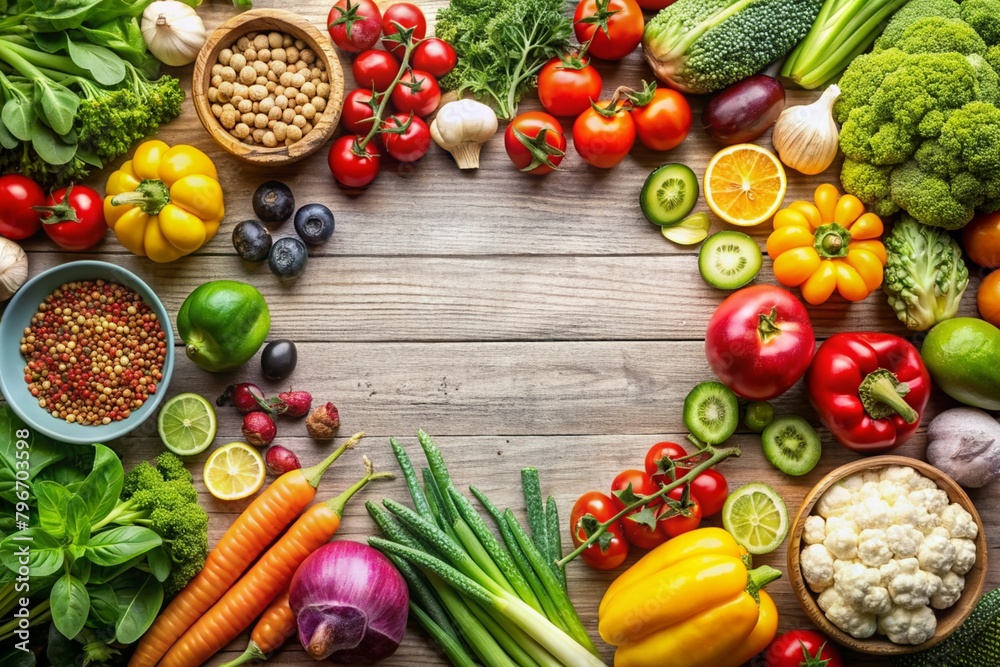 A Colorful Array of Fresh Produce A Colorful Array of Fresh Produce