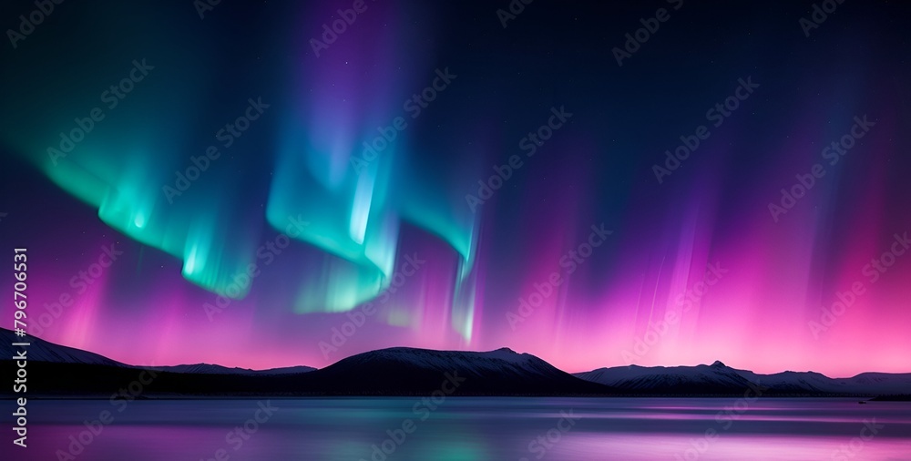 Aurora borealis nature's artwork