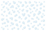 Background with soap bubbles. Vector illustration for cover, banner, poster, card, web and packaging.