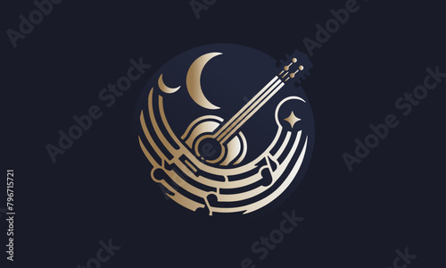 Melodic Elegance, A Sophisticated Music Logo Design