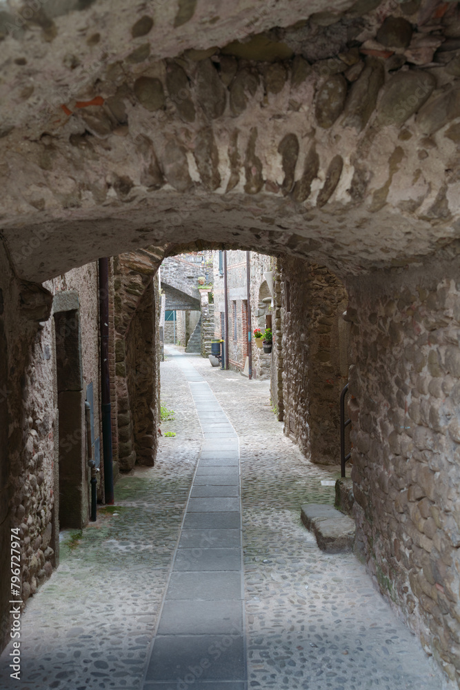 Fototapeta premium Filetto, historic town in Lunigiana, Tuscany