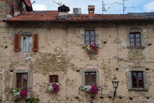 Filetto, historic town in Lunigiana, Tuscany photo