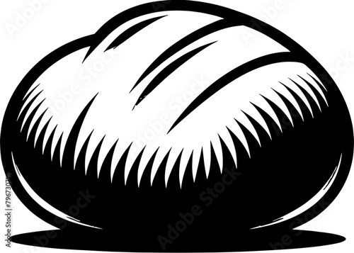Bean bag furniture icon