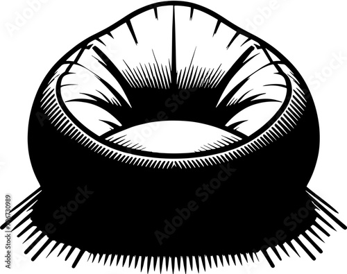 Bean Bag chair furniture icon 1
