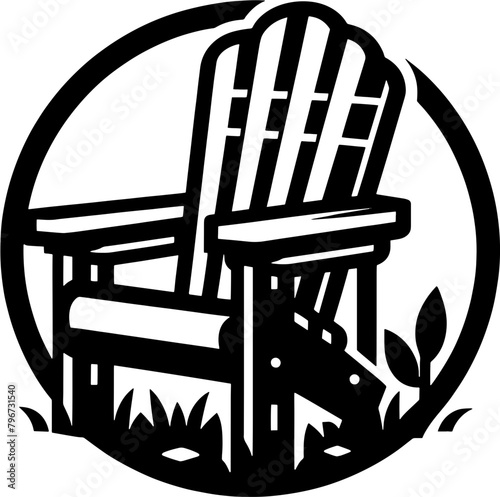 Adirondack chair icon 6