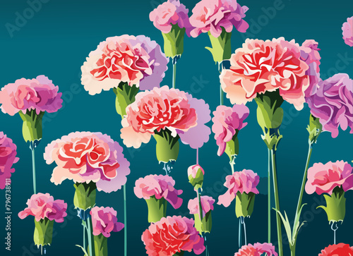 pattern with flowers