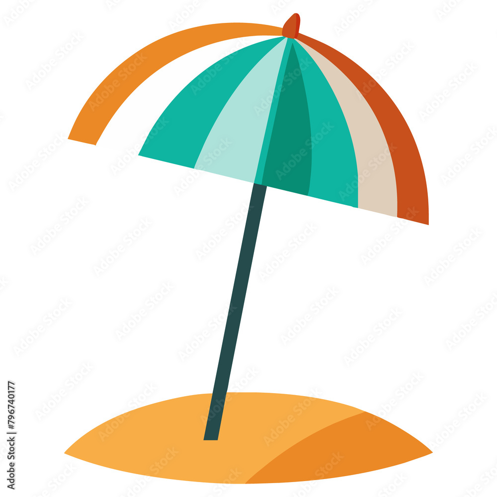 Beach umbrellas Sunny Beach Vibes