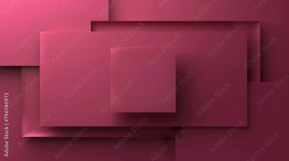 Modern design of overlapping pink rectangles with shadows, suitable for backgrounds or wallpapers Modern design of overlapping pink rectangles with shadows, suitable for backgrounds or wallpapers
