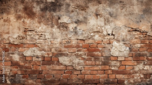 b'Old brick wall texture background'