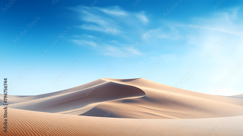 simple desert dunes