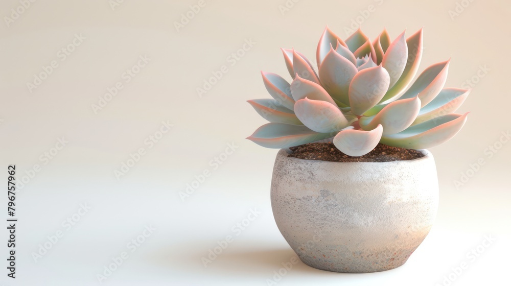 Succulent echeveria interior potted plant decoration isolated white background. Succulent echeveria interior potted plant decoration isolated white background.