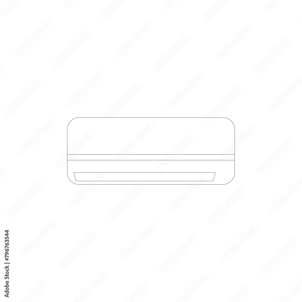 Double door fridge icon. Refrigerator line art vector. Refrigerator icon or clipart. Outline illustration of double door fridge vector icon for web design isolated on white background. Double door fridge icon. Refrigerator line art vector. Refrigerator icon or clipart. Outline illustration of double door fridge vector icon for web design isolated on white background.