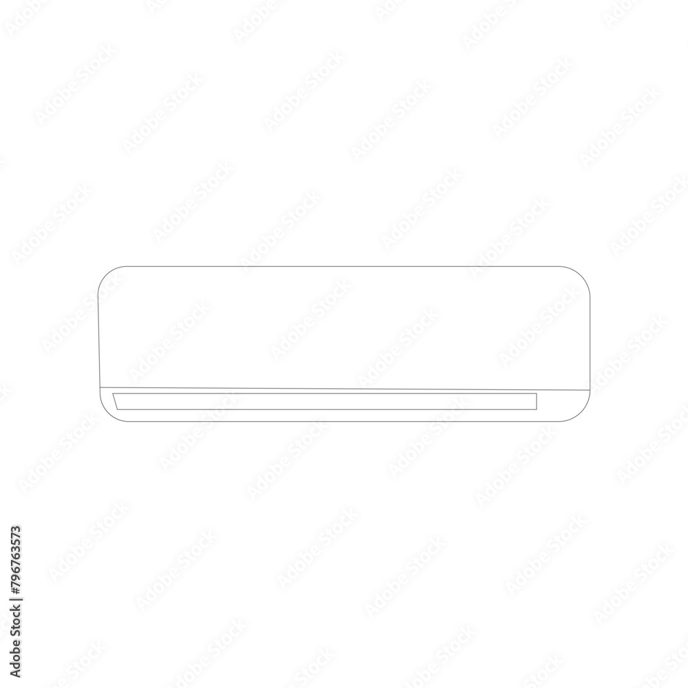 Double door fridge icon. Refrigerator line art vector. Refrigerator icon or clipart. Outline illustration of double door fridge vector icon for web design isolated on white background. Double door fridge icon. Refrigerator line art vector. Refrigerator icon or clipart. Outline illustration of double door fridge vector icon for web design isolated on white background.