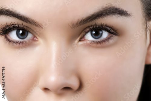 close up portrait of woman