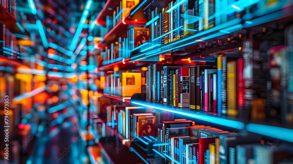 Transitioning Library Knowledge: Traditional Stacks Evolving into Digital eBook Screens