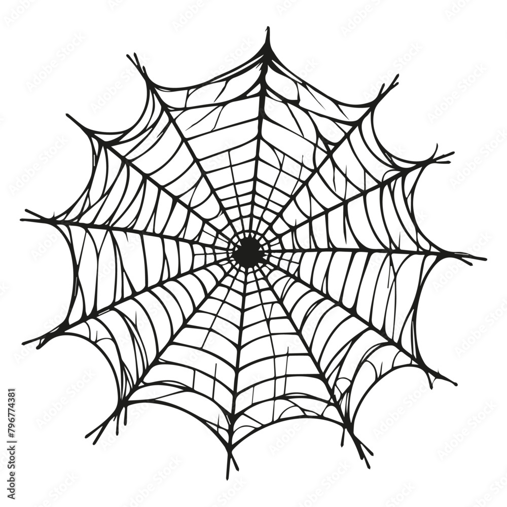 spider net icon symbol isolated on white. spider net icon symbol isolated on white.
