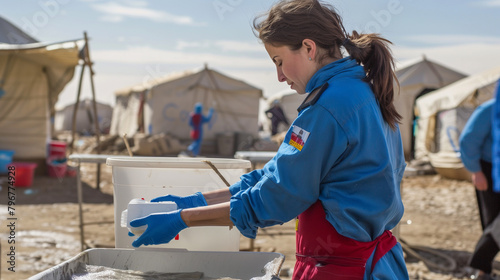 humanitarian aid worker