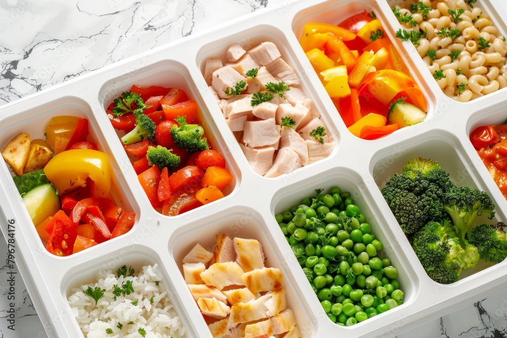 Optimize meal prep solutions with a variety of lunch cycles that support diet efficiency and systematic meal planning with smart kitchen gadgets.