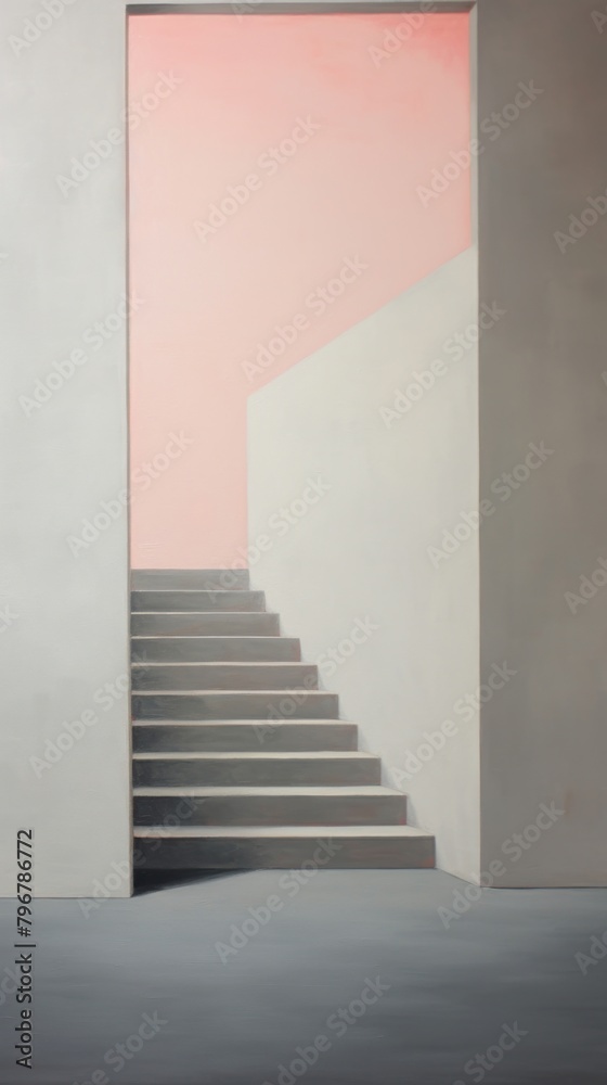 Minimal space gallery architecture staircase handrail Minimal space gallery architecture staircase handrail