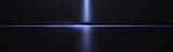 Minimalist Blue Laser Beam Splitting Dark Background, Abstract High-Def Wallpaper, 32K Resolution