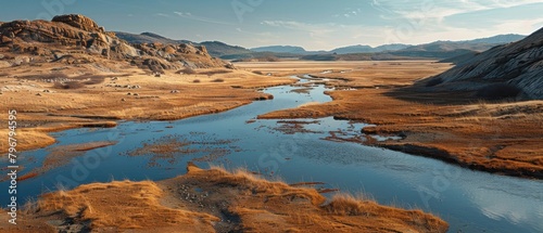 A backdrop of dried-up rivers and lakes reflects the thirst of the land, parched by the relentless grip of global warming.