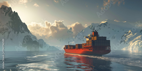 Global Shipping Solutions Banner Image photo