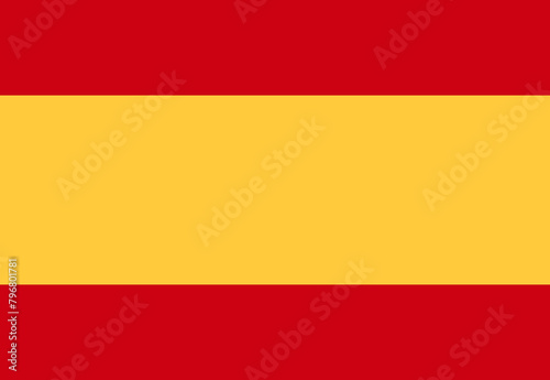 Spain flag illustrator country flags