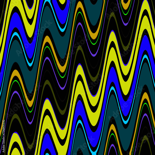 abstract background with waves