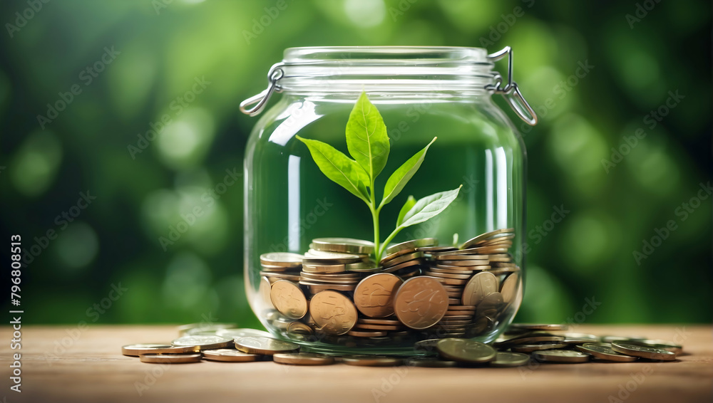 Abstract Imagery: Sustainable Finance Concept for Promoting Eco-Friendly Investments and Ethical Banking Practices in Business Abstract Imagery: Sustainable Finance Concept for Promoting Eco-Friendly Investments and Ethical Banking Practices in Business